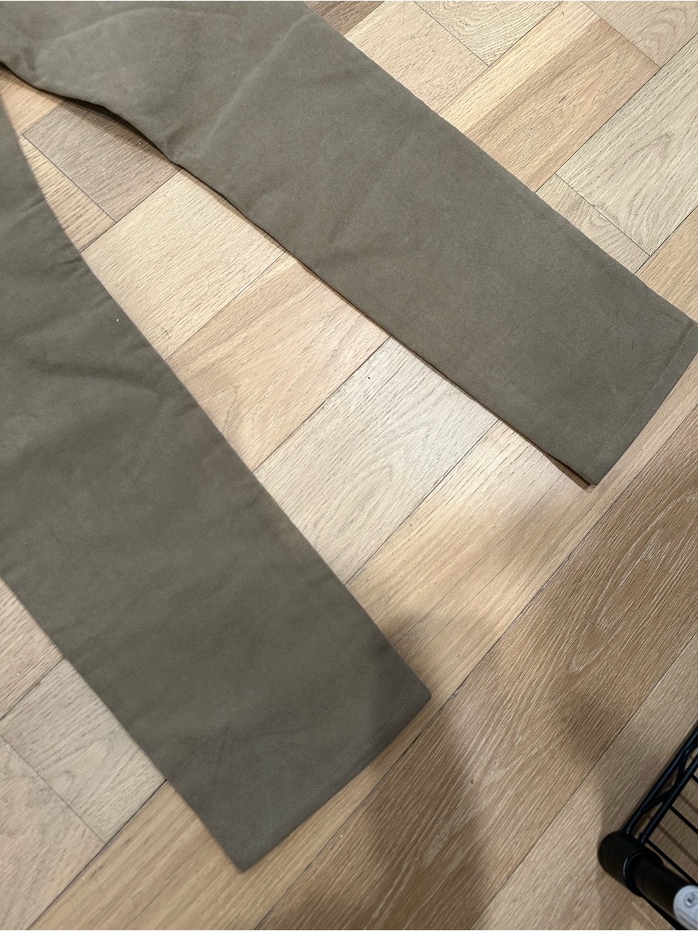 Sid Mashburn Trousers Men's 34x32 Brown Moleskin Button Fly Chino - Picture 7 of 12